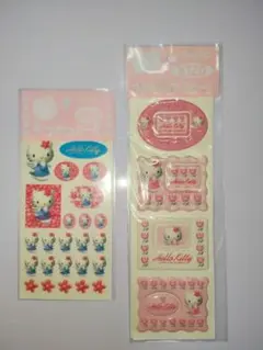 レア☆1997年☆エンジェル　ハローキティ☆シール2種類☆懐かしい☆