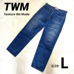 美品✨テクスチャーウィメイド　ジーンズ　ストレート　デニムパンツ　SETTO