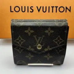 LOUIS VUITTON ルイヴィトン 折り財布 Wホック モノグラム