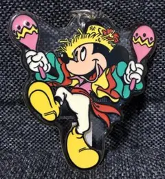 新品　ミッキー　レトロ　マラカス　ランド　ミッキーマウス　アクリルキーホルダー