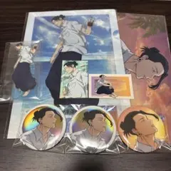 呪術廻戦　セガラッキーくじ　夏油傑　缶バッジ他