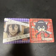 文豪ストレイドッグス カラオケまねきねこ コラボカード 2種セット