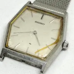 SEIKO 세이코 핸드 와인딩 시계 실버 벨트 한쪽만 부동