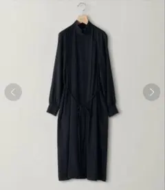 【最終価格】ツイルハイネックタックワンピース