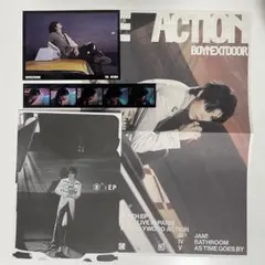 BOYNEXTDOOR テサン The Action トレカ ポスター セット