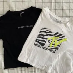 H&M Tシャツ2枚セット