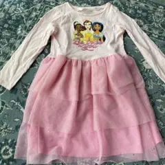 H&M ディズニープリンセス 長袖ワンピース 110-120