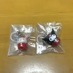 サンリオ いちごのめじるしアクセサリー　ウサハナ　クロミ　2点セット