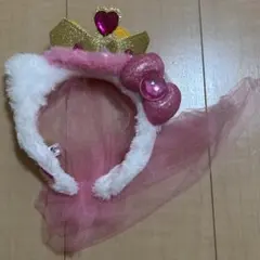 USJ ハローキティ 王冠リボン付きカチューシャ