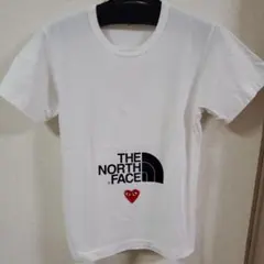 最終お値下げ！プレイコムデギャルソン×ザノースフェイス コラボTシャツ