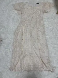 shein ワンピース アイボリー