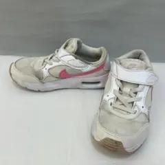 Nike AirMaxキッズスニーカー ホワイト/ピンク19cm