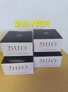 デュオ ザ クレンジングバーム ブラックリペア 黒ずみ毛穴ケア 90g×4個