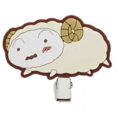 クレヨンしんちゃん カプセルヘアクリップ３ シロ ひつじ