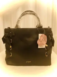 青木美沙子　しまむら　バッグ　AMレースアップ2WAY