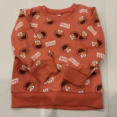 セサミストリート　エルモ　トレーナー　95サイズ　暖かい