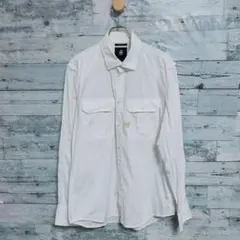 G-STAR RAW ジースター ロウ ホワイト 長袖シャツ L