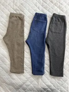 ユニクロ　レギンス　80cm 3点セット