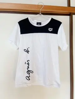 アリーナ　アニエスベー　Tシャツ　ロゴT