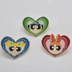 パワーパフガールズ ピンバッジセット