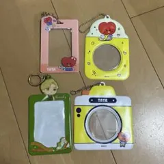 BTS BT21 V テテ tata タタ トレカケース 缶バッジホルダーのサムネイル