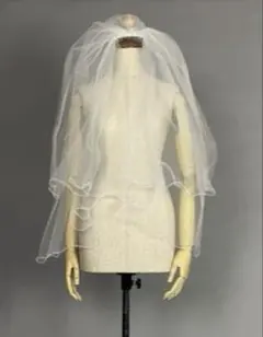 値下！タカミブライダルOW-Sウェーブベール　ウェディングベール(60/80)