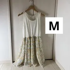 ハニーズ コルザ ノースリーブ 花柄ワンピース 春夏 honeys