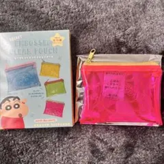 クレヨンしんちゃん シークレットエンボスクリアポーチ