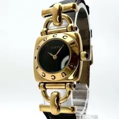 ⭐【美品希少レア】グッチ2700.2.Lゴールドバングル腕時計(新品電池稼働品) ⭐【美品希少レア】グッチ2700.2.Lゴールドバングル腕時計(新品電池