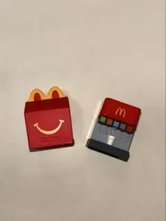 ミニチュア　マクドナルド　第二弾　ドリンクメーカー　ハッピーセットボックス