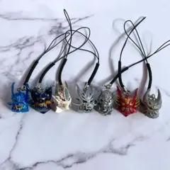 牙狼 〈GARO〉絶狼 ヘッドピースコレクション 炎刃騎士ゼン 銀河騎士ゼロのサムネイル