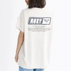 本日限定価格ROXY 半袖 Tシャツ ホワイト ロゴのサムネイル