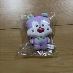 BT21 ぬいぐるみ マスコット パープル　mang