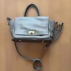 POTIOR グレー ジュ2wayバッグ