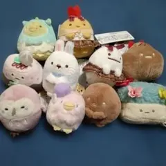 すみっコぐらし　コレクション　 てのりぬいぐるみ　10個セット