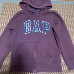 GAP Kids パープル フルジップ パーカー