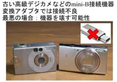 安心Logitec純正! 希少ダイレクトmini-B USB小型電源アダプタのサムネイル