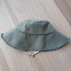 【美品】MARLMARLアウトドアハットbrim 3 oliveベビー/即日発送のサムネイル