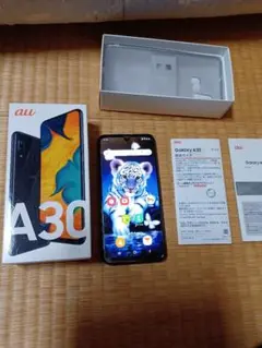 Galaxy A30 au 本体 箱付き