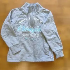 Champion ハーフジップ トレーナー 130cm グレーのサムネイル