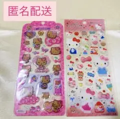 サンリオ　キティ　ドロップジェリーシール　クリアキャンディシール