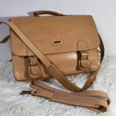 ✨良品✨ BREE 3WAY ヌメ革 ビジネスバック ショルダー リュック A4のサムネイル