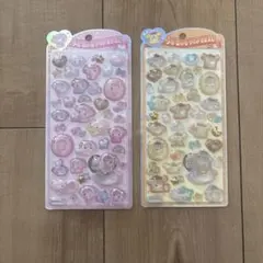 正規品　うるちゅるポップシール　2枚組