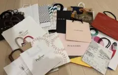 ショップ袋セット 多様なデザイン まとめ売り60枚以上