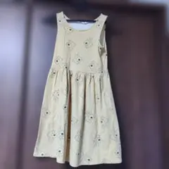 H&M ウサギプリント ノースリーブワンピース M