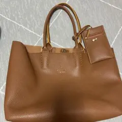 LANVAN ブラウン トートバッグのサムネイル