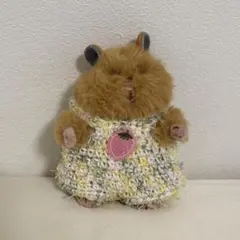 クマちゃんアップリケがかわいいコロりん♪サロペット はむにぎり
