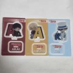 名探偵コナン アクリルスタンド セット ダイソー 安室透 赤井秀一 怪盗キッド