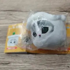飲茶にゃんおかおぬいぐるみ
