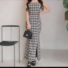 LIP SERVICE サイドシアーマーメイドキャミワンピース